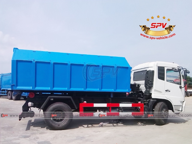 Hook Loader Garbage Truck Dongfeng - RS Hook Loader Garbage Truck Dongfeng - RS